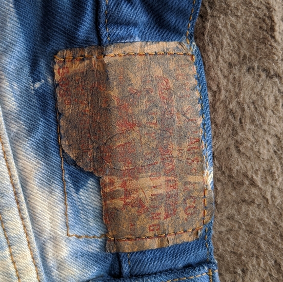 VINTAGE Custom Levi's Cutoff Shorts - W36 - Picture 4 of 8